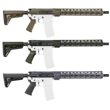 AR 40 S&W 16" Slick Side Rifle Kit / NON-LRBHO / Mlok / Magpul SL