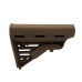 BLACKHAWK Knoxx Adjustable Carbine Buttstock for AR-15 / AR-10 / AR-9 - Mil-Spec, Available in Various Colors