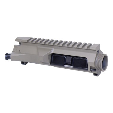 AR-15 Billet Upper Receiver with Dust Cover & Forward Assist - Flat Dark Earth