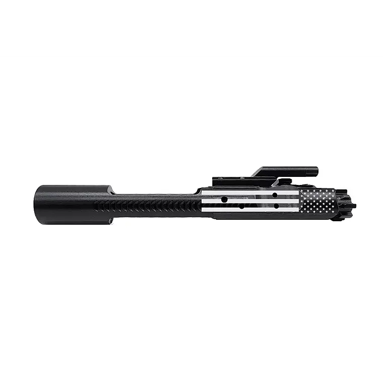 AR-15 M4/M16 NITRIDE BOLT CARRIER GROUP / FULL AUTO COMP - AMERICAN FLAG