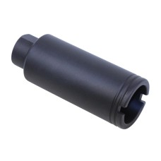 AR-15/AR-10 Slim Line Cone Flash Can | Black or FDE | 1/2x28 & 5/8x24 Thread