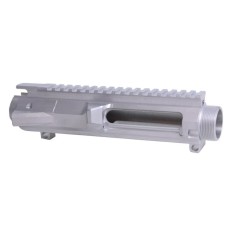 AR-10 Stripped Billet Upper Receiver - Raw Finish, DPMS Low Profile