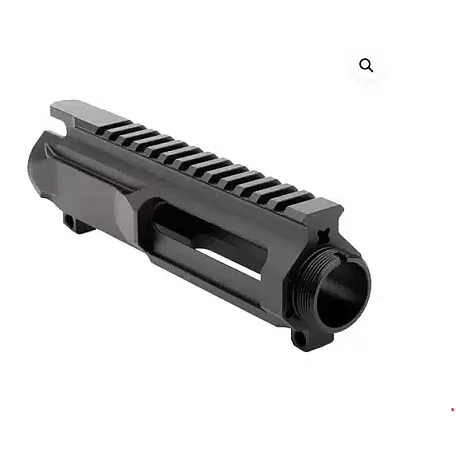 Billet AR-15 Upper Receiver – 6061-T6 Slick Side Black