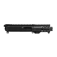 Moriarti AR-9 9MM 3" Pistol Length Complete Upper Receiver - MLOK, Flash Can, Non-LRBHO