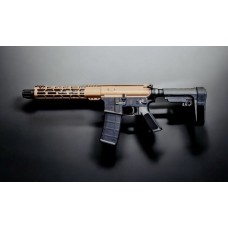 Moriarti AR-47 7.62x39 10.5" Semi Auto Pistol | Burnt Bronze Cerakote | M-LOK | SBA3 Pistol Brace | Made in USA