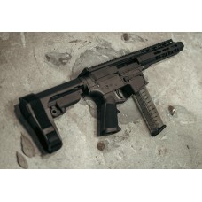 AR 10MM Moriarti Arms 7.5" Glock Style Pistol / SBA3 / Non-LRBHO / Anodized Black