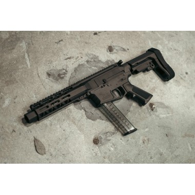 AR-40 40 S&W 10.5" Pistol Build Kit – Mil-Spec, M-LOK, SBA3 Brace, and Octagonal Cone