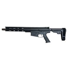 Moriarti Arms AR-10 8.6 Blackout 12" Pistol | MLOK | SBA3 Brace | Q Cherry Bomb  