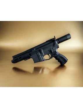 AR-15 300 Blackout 5" Moriarti Micro Mini Series Semi-Auto Pistol | Ergo Grip | Micro Buffer