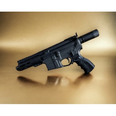 AR-15 300 Blackout 5" Moriarti Micro Mini Series Semi-Auto Pistol | Ergo Grip | Micro Buffer