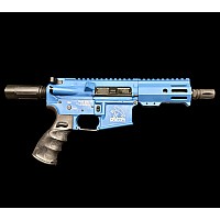 AR-15 5.56 NATO 5" Moriarti Micro Mini Series Semi-Auto Pistol | Color Option - Blue, FDE, ODG, Grey