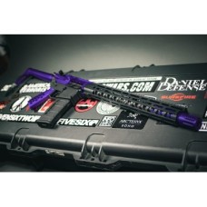 MA-6.5 Grendel Purple Vortex 16" Semi-Auto Rifle – Custom Billet Receiver, Skeleton Stock & Grip