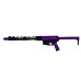 MA-6.5 Grendel 16" Semi-Auto Rifle – Purple Billet Receiver, Skeleton Stock & Grip