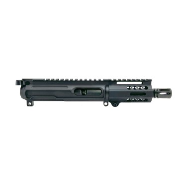 AR-40 4" Slick Side LRBHO Pistol Upper with BCG - .40 S&W | Moriarti Armaments