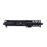 AR-15 5" Pistol Upper Assembly | Suppressor Ready | Choose Caliber & Color
