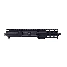 AR-15 5" Pistol Upper Assembly | Suppressor Ready | Choose Caliber & Color