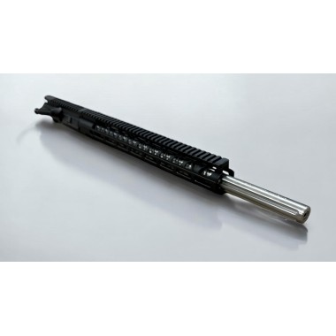 AR-15 5.56/.223 20" Stainless Tactical Bull Upper Assembly | M-LOK | Straight Fluted