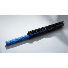 AR-15 16" 5.56/.223 Blue Diamond Modular Bull Upper Assembly | 10" Mlok