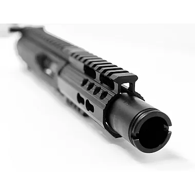 AR-40 10.5" Slick Side LRBHO Upper with Slim Flash Can - .40 S&W | Moriarti Armaments