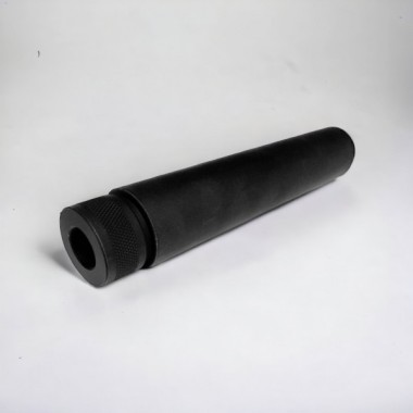 Moriarti AR-9 9mm 7" Thread-On Fake Suppressor – 1/2x36 Thread – USA Made