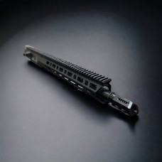 AR-10 .277 Sig Fury 16" Spiral Fluted Hybrid Upper Receiver Assembly | Slanted Brake | DPMS Compatible