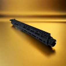 AR-40 8" Slick Side Pistol Upper with Flash Can & Charging Handle - .40 S&W (No BCG)