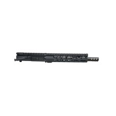 Moriarti AR-15 300 Blackout 10.5" Diamond Cut Upper Assembly / Triport / Mlok / Black