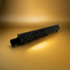 MORIARTI AR-15 5.56 NATO 10.5" MLOK UPPER ASSEMBLY / SHROUD / OD GREEN