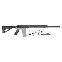 AR-15 5.56/.223 Wylde 24" Spiral Fluted Nitride Rifle Kit / 15" Mlok / Adaptive Stock