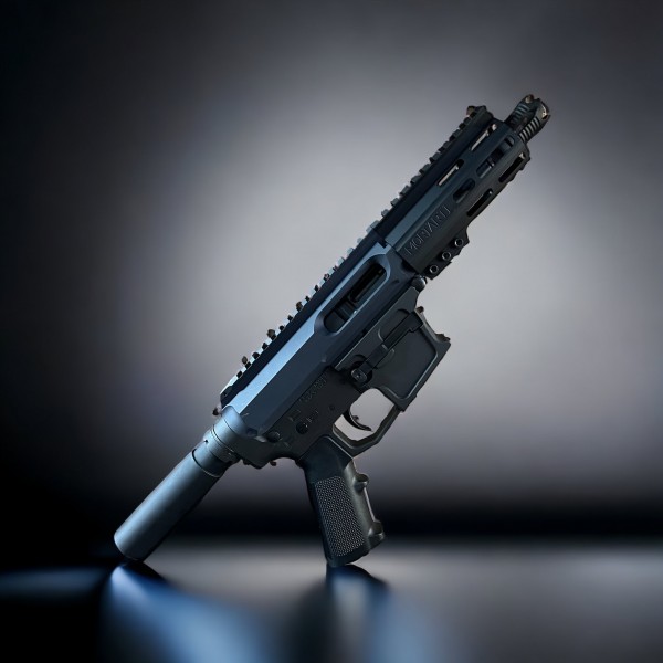 AR-45 45 ACP Moriarti 4" Side Charging Glock Style Pistol / LRBHO / Micro Buffer