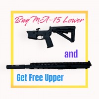 MORIARTI COMBO DEAL | BUY MA15 COMPLETE LOWER RECEIVER / MAGPUL MOE AND GET AR-15 10.5" 5.56 COMPLETE UPPER ASSEMBLY FREE
