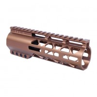 AR-10 7″ AIR-LOK Series M-LOK Compression Free Floating Handguard With Monolithic Top Rail - CHOOSE YOUR COLOR