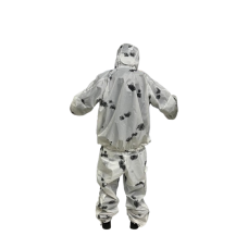 Ukrainian Army "Blob" Winter Camouflage Suit – Snow Camo, Jacket & Pants, Original Military Design, Windproof