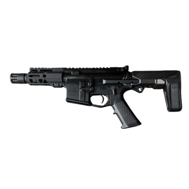 AR-15 5.56 5" Moriarti Minimalist Series Semi Auto Pistol | HBPDW