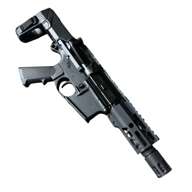 AR-15 7.62x39 5" Moriarti Minimalist Series Semi Auto Pistol | HBPDW