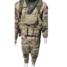 Ukrainian Military Tactical Body Armor Vest – Multicam, Waterproof Cordura 1000D, MOLLE System, Quick Release