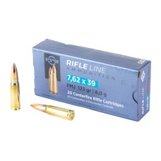 PPU 7.62X39 AMMO / FMJ 123GR - BOX OF 20 | Prvi Partizan