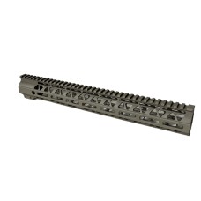 Moriarti AR-15 15" Mlok Rail / Free Float / Diamond Cut / FDE Cerakote