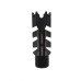 AR-10/LR-308 Shark Muzzle Brake 5/8x24 Pitch Thread - AMERICAN Flag