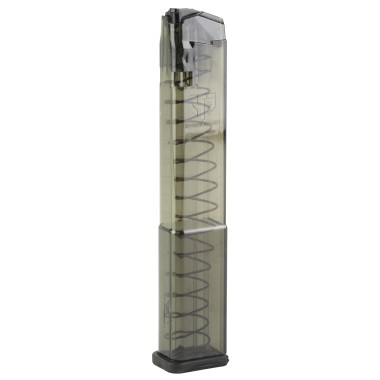 ETS MAG FOR GLK 9MM 17/19/ 19x -  9MM 32RD G2 - Clear