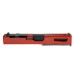 Glock 19 Gen 1-3 Compatible  Red Crimson  Complete Slide Kit / RMR Cut