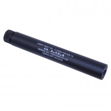 AR-15 9MM 9″ FAKE SUPPRESSOR /1/2×28/ ANODIZED BLACK