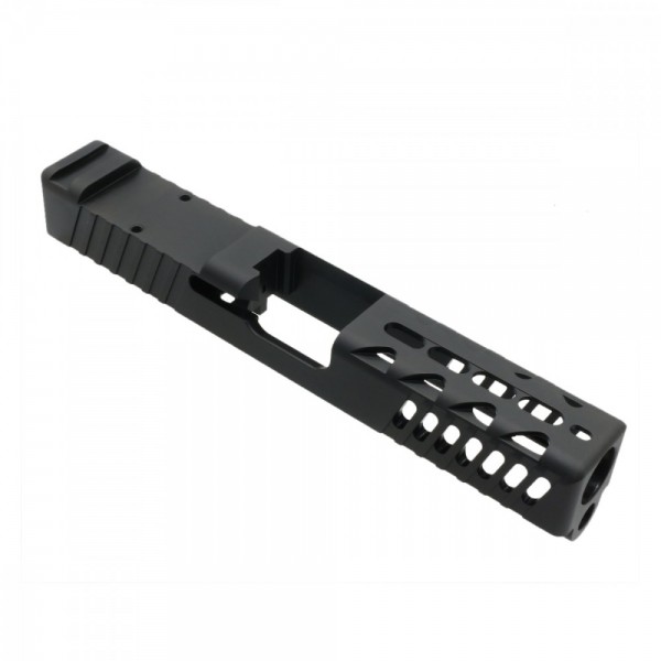 Glock 19 Compatible Slide / Trijicon RMR Cut Out / DLC