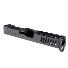 Glock 19 Compatible Slide - ELD Performance Stripped Slide with RMR Cut – Black Nitride