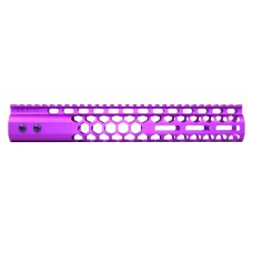 AR15 12" Air Lite Series ‘Honeycomb’ M-LOK Free Floating Handguard with Monolithic Top Rail – Choose Your Color