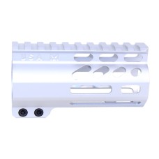 AR-15 4" AIR-LOK Series M-LOK Compression Free Floating Handguard with Monolithic Top Rail – Multiple Anodized Colors Available