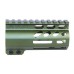 AR-15 4" AIR-LOK Series M-LOK Compression Free Floating Handguard with Monolithic Top Rail – Multiple Anodized Colors Available