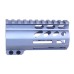 AR-15 4" AIR-LOK Series M-LOK Compression Free Floating Handguard with Monolithic Top Rail – Multiple Anodized Colors Available