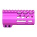 AR-15 4" AIR-LOK Series M-LOK Compression Free Floating Handguard with Monolithic Top Rail – Multiple Anodized Colors Available