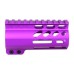 AR-15 4" AIR-LOK Series M-LOK Compression Free Floating Handguard with Monolithic Top Rail – Multiple Anodized Colors Available